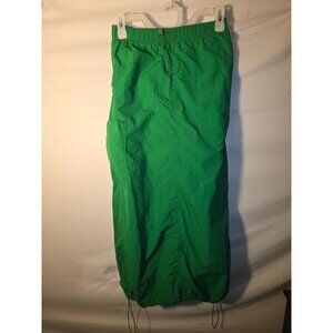 Love Tree Green Cargo Skirt Parachute Material Vintage Vibes Juniors Small S